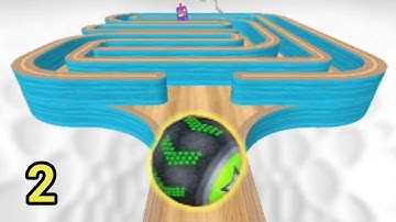 Going Balls, SpeedRun, Going Balls Portal Run Gameplay Level  10