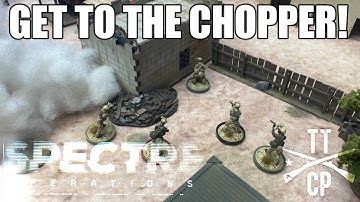 Tabletop CP: Spectre Operations Battle Report- Get To The Chopper!