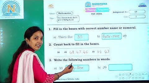 27TH AUG PAN INDIA CLASS I MATHS AMAZING ASSIGNMENT 15 KEY
