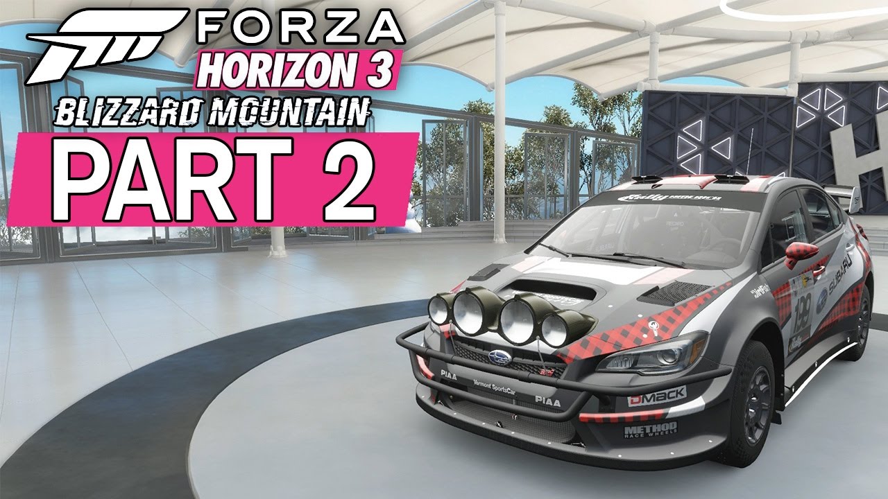 Forza Horizon 3 Blizzard Mountain DLC Let's Play