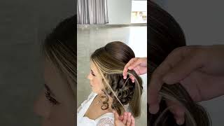 Penteado de Noiva em cabelo curto