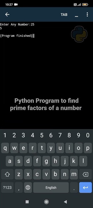 Python Program to find prime factors of a number | Master Python # ...