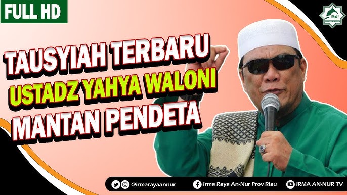 Live Terbaru 15 11 19 Ust Yahya Waloni Maulid Nabi Di Masjid Jamik Silalas Medan Youtube