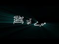 Mujh pe bhi chashme karam ae mere aaqa ﷺ kar na black screen #statusvideo #shortvideo#india