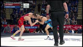 Thomas Gilman vs Jax Forrest 57kg  Olympic Team Trials 2024