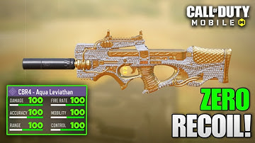 This "0 RECOIL" CBR4 Gunsmith Attachments! its BROKEN in COD Mobile Season 1 (Best Setup)