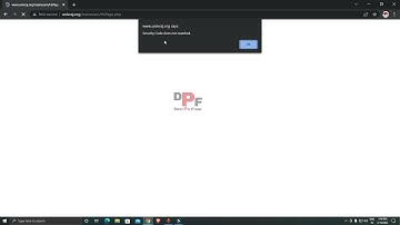 Security code does not match Error Solved Rajasthan University 2022।RU security problem solve Hindi
