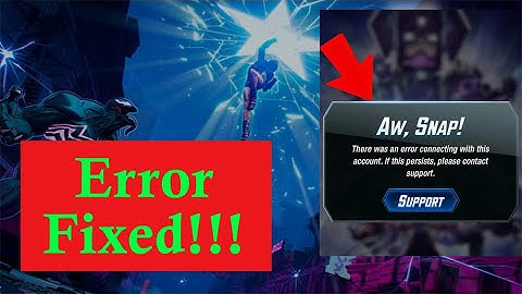 Marvel Snap: There Was an Error Connecting with This Account – FIXED! | Android Data Recovery