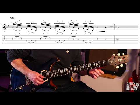Lesson #50: 4 Rock Guitar Licks in G Minor