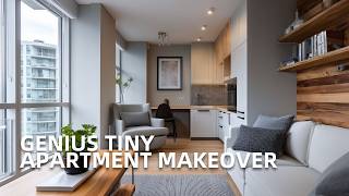 Genius Tiny Apartment Makeover for a Stylish Small Home