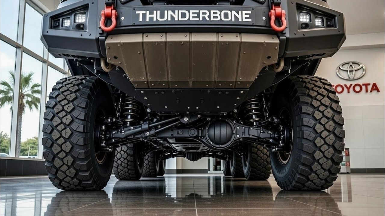 2026 Toyota 12x12 Thunderbone – The 700HP 12-Wheel Beast That Redefines Off-Road Power!