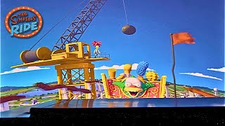 (NEW) The Simpsons Ride FULL RIDE POV At Universal Studios Hollywood (2024) (4K)