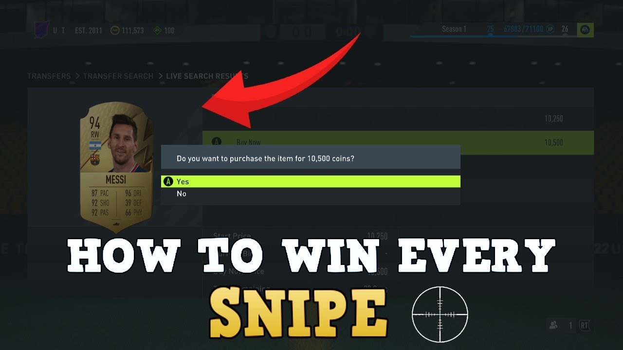 HOW TO SNIPE INSANELY FAST ON FIFA 22: WIN EVERY SNIPE!! FIFA 22 ULTIMATE TEAM(BEST METHOD)