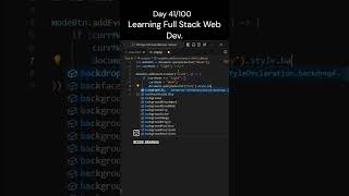 Day 41/100 of 100 Days Coding Challenge 🧑‍💻 #100daysofcoding #programming#code  #vscode #javascript