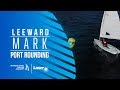 Leeward mark port rounding  international sailing academy