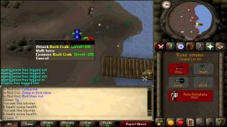 Runescape 2007 How to Afk Rock Crabs