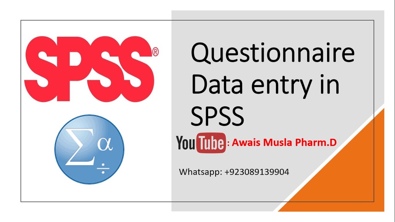 Data entry in SPSS | Cronbach's Alpha test | Questionnaire Reliability ...