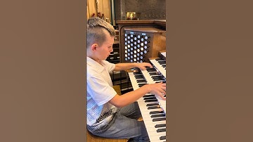 Thumbnail of Rodgers Infinity 489, 10 year old playing Beethoven Moonlight Sonata 3rd movement