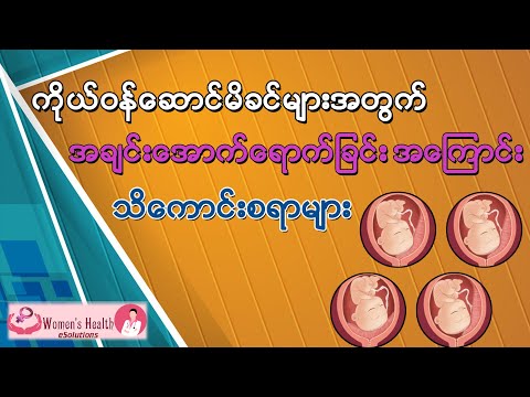 ကိုယ်ဝန်ဆောင်မိခင်များအတွက် အချင်းအောက်ရောက်ခြင်းအကြောင်း သိကောင်းစရာများ - Placenta Previa