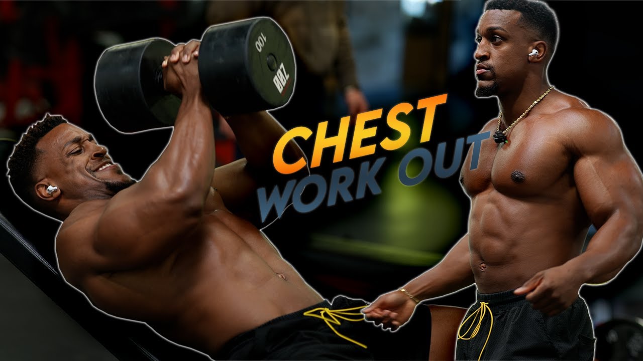 Heavy Chest Workout With Ashton Hall | Gym Vlog