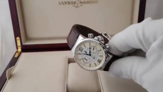 Обзор часов Ulysse Nardin ref 353-66/314 Maxi Marine Chronograph !