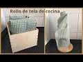 Rollo de cocina de tela / Reemplaza el rollo de papel por unos de tela / ZERO WASTE