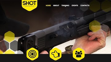 Shooting Responsive Website Template by WT - 52113