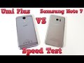 Umi Plus vs Samsung Note 7 - Speed Test - Is a $200 Phone Faster?
