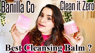 Banilla co clean it zero cleansing balm Review