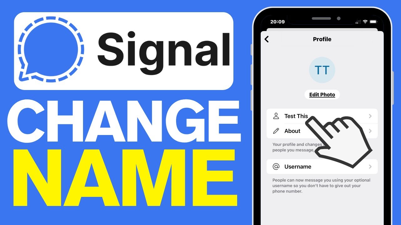 How To Change Name On Signal App (2025) - YouTube
