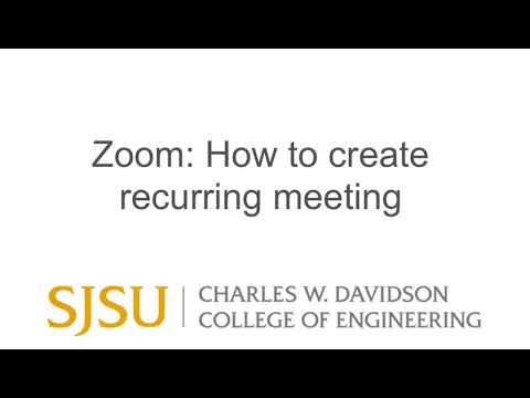 recurring meeting in zoom and personal id recurring meeting in zoom and personal id