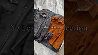 My #y2leather Japanese leather jacket collection #japanesefashion #mensfashion #rawdenim # #vintage