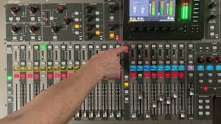 Behringer X32  Sending an Input to the Main Output and 1 Bus/Monitor