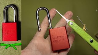 American Lock A1106 - Picked