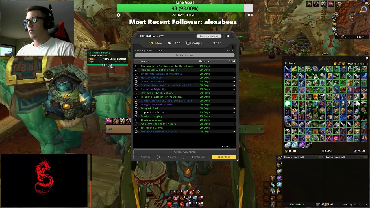 Chill Gold Making - Restocking + Reposting - Feral/Guardian M+ & World PvP Later