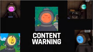 Content Warning With No Brain Cells