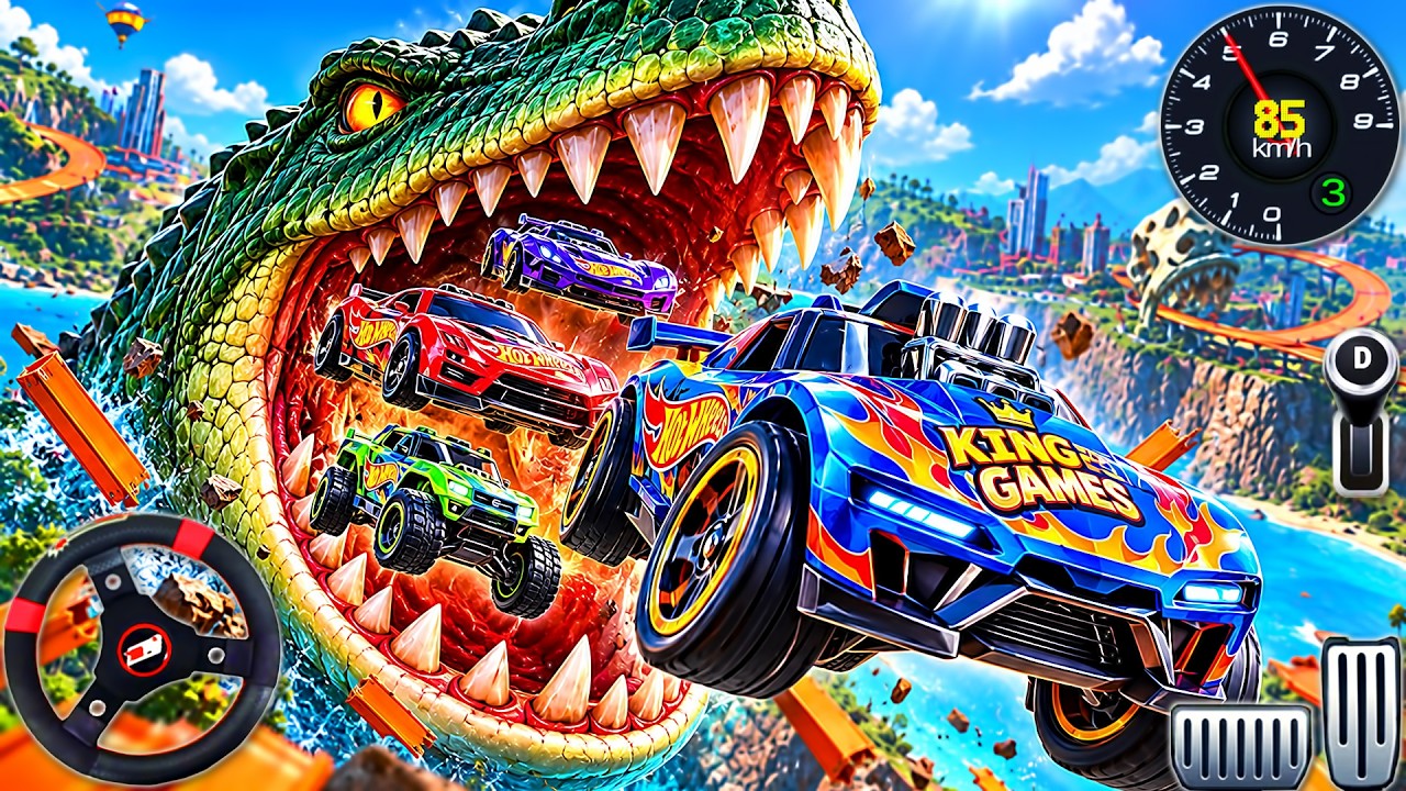 HOT WHEELS UNLEASHED : NEW Race Batman City - Sports Cars Racing ...