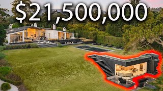 Touring A Cliffside Mega Mansion With Secret Underground Bunker! screenshot 1