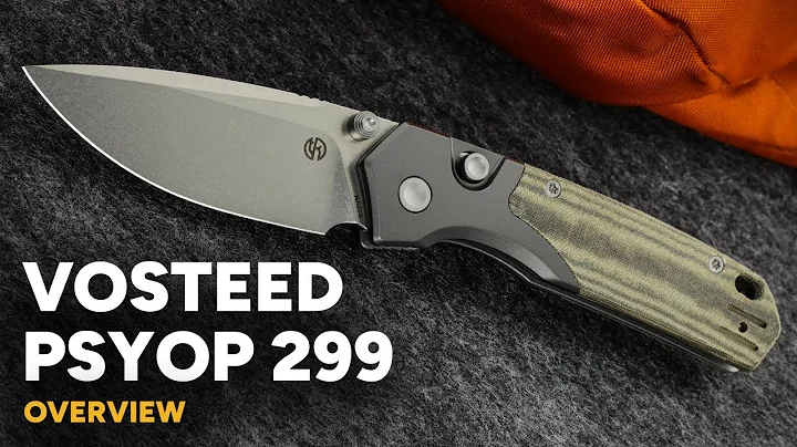 Vosteed Psyop 299 - S35VN Top Liner Button Lock Overview