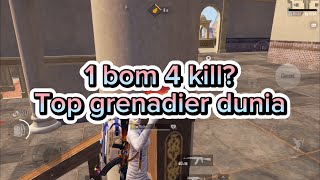 1 bom 4 kill, grenadier terbaik Indonesia