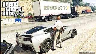 GTA 5 MOD - EPiSODE 66 - LET'S BE COPS - HIGHWAY PATROL (GTA 5 REAL LIFE PC MODS) CHP