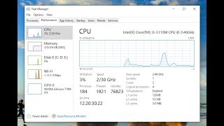 how to reset pc up time - full shut down