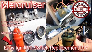 Mercruiser Ignition Switch Replacement