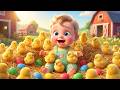 Old MacDonald’s Safari Farm + More Cartoon Nursery Rhymes & Kids Songs | Rainbow Rhythms
