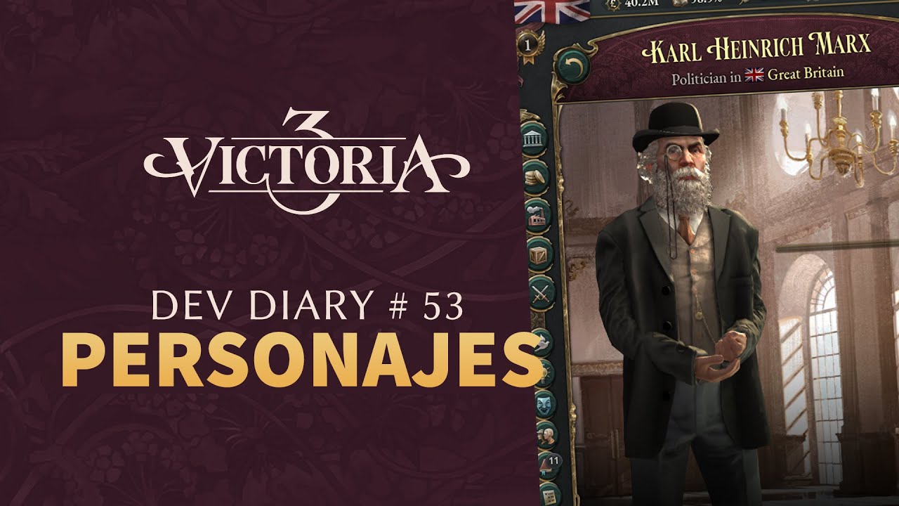 KARL MARX EN VICTORIA 3 - Personajes Históricos, Rasgos y ...