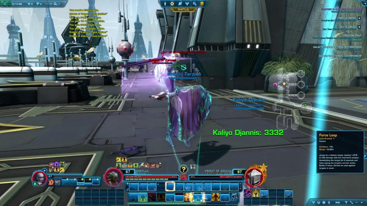 Jedi Master GHATLLIL takes on the eternal Empire Part 7