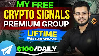 My Free Premium Crypto Signals Telegram Group - Binance Spot & Futures Trading Signals screenshot 1