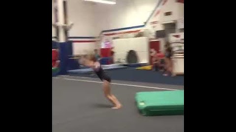 Hannah Clark Gymnastics | 2 1/2 Twist | Level 9 Floor Upgrades