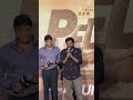 Director Buchi Babu Sana candid moments from PEDDI Trailer takeover event 💥💥 | Ram Charan