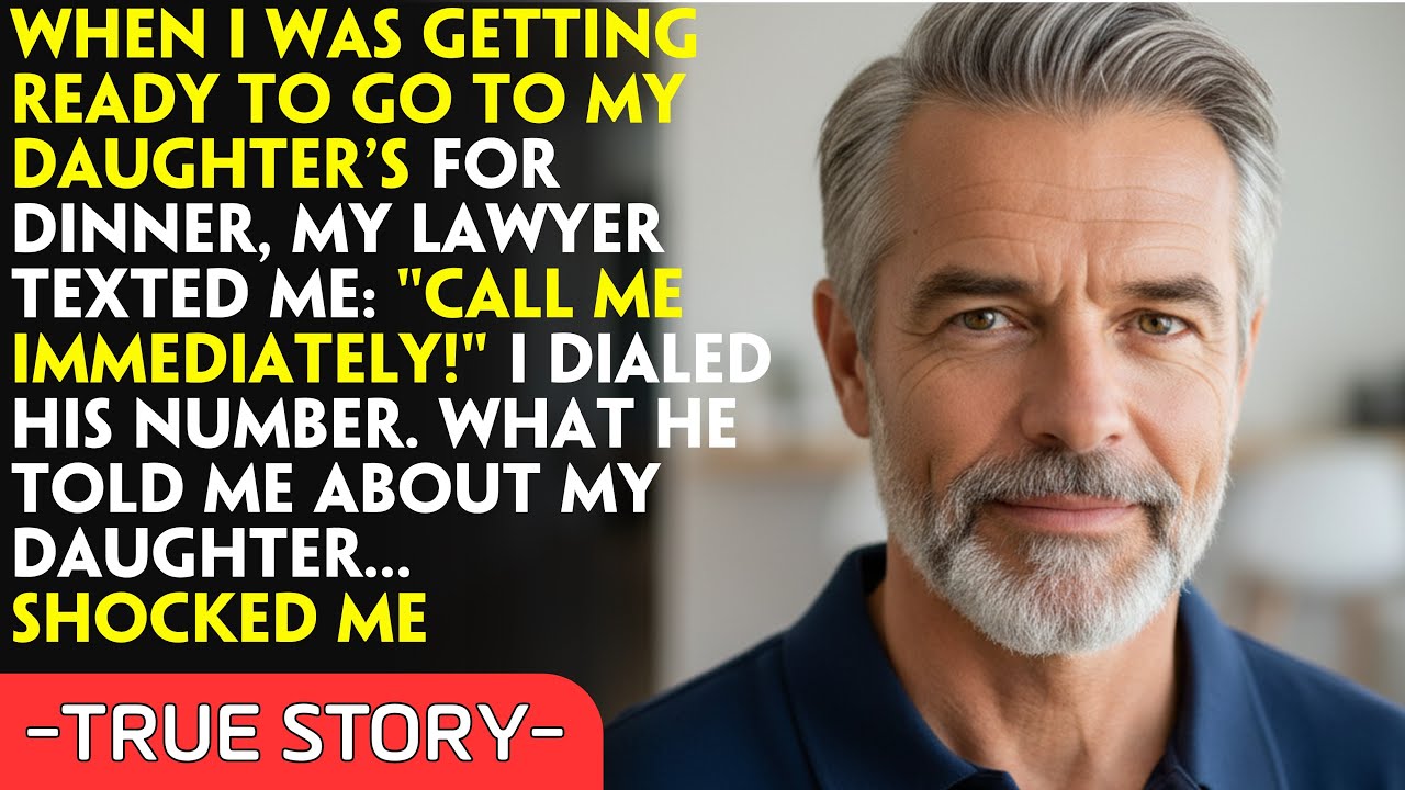 My Attorney Sent A Frantic Message, “CALL ME THIS SECOND!” Before Exposing The Gut-Wrenching Truth